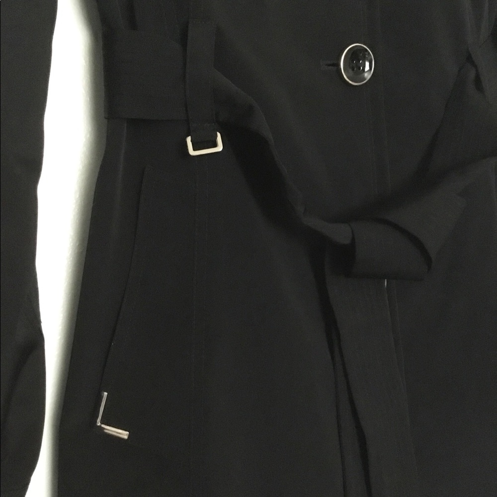 Gallery New York Women's Belted Trench Raincoat M - Picture 2 of 9
